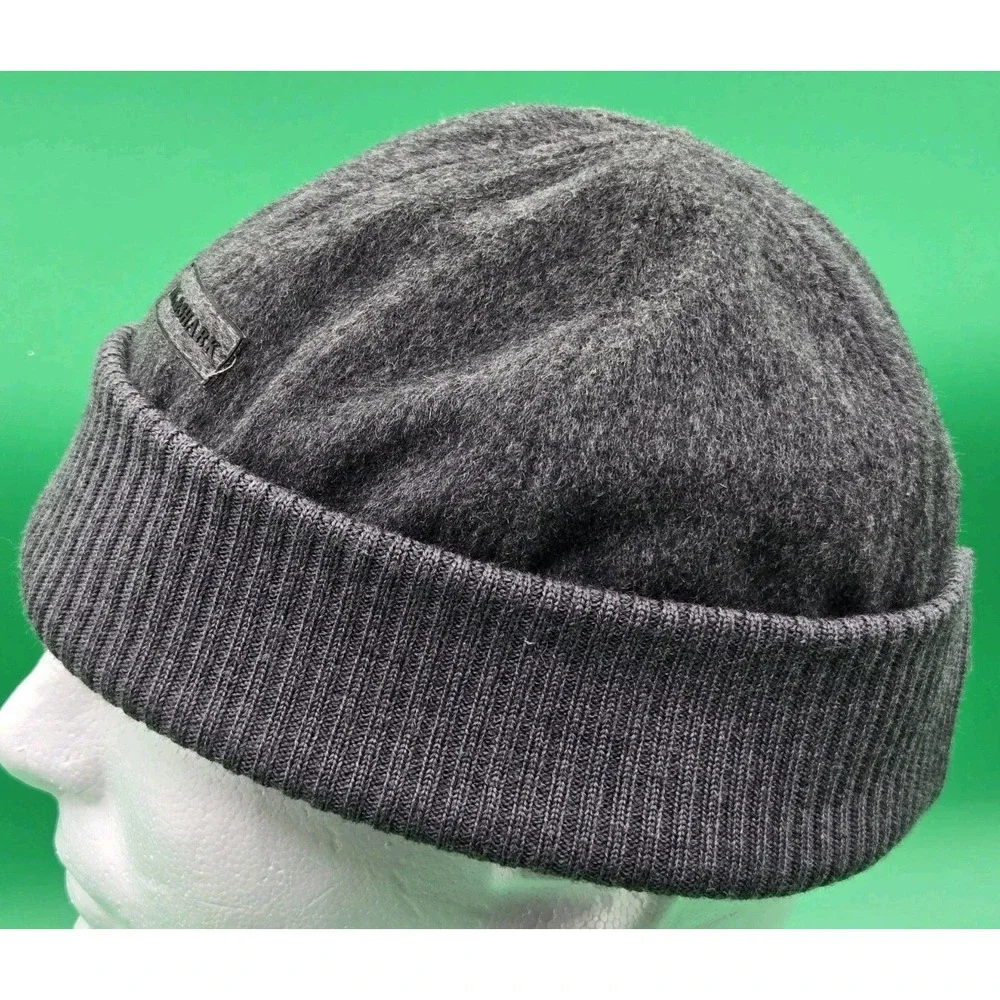 Paul & Shark Yachting Hat Size XL 89% Pure Virgin Wool 11% Alpaca Gray Italy Cap